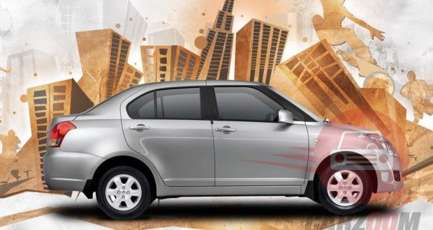 Maruti Suzuki Swift DZire Exteriors Side View