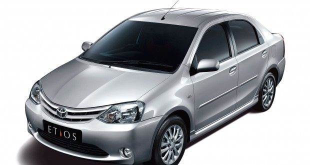 Toyota Etios Exteriors Top View