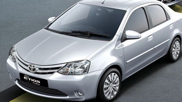 Toyota Etios Xclusive Exteriors Top View