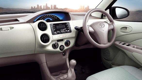Toyota Etios Xclusive Interiors Dashboard