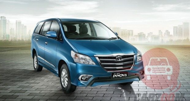 Toyota Innova Exteriors Top View