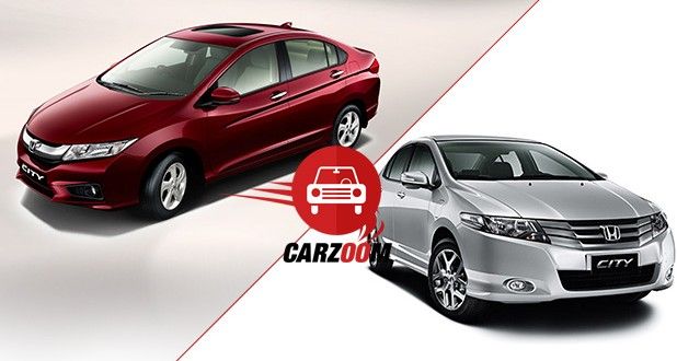New Honda City 2014 (4th Generation) vs Honda City (3rd Generation)