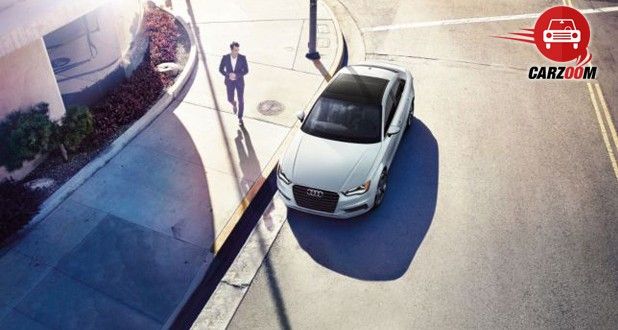 Auto Expo 2014 Audi A3 sedan Exteriors Top View