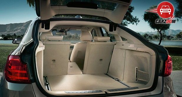 Auto Expo 2014 BMW 3-series GT Interiors Bootspace