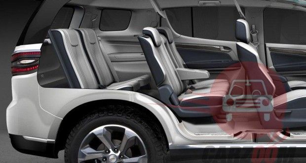 Auto Expo 2014 Chevrolet Trailblazer Interiors Seats