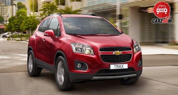 Auto Expo 2014 Chevrolet Trax Exteriors Front View