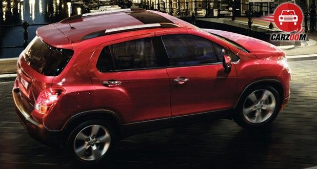 Auto Expo 2014 Chevrolet Trax Exteriors Top View