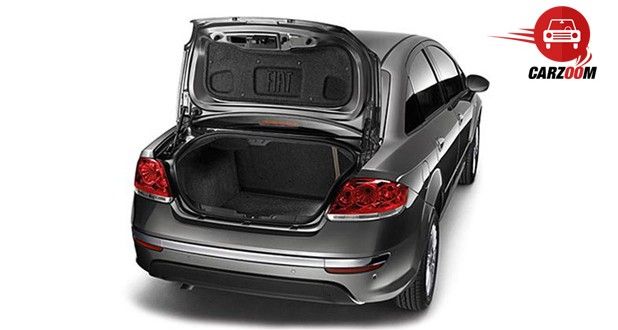 Auto Expo 2014 Fiat Linea facelift Interiors Bootspace
