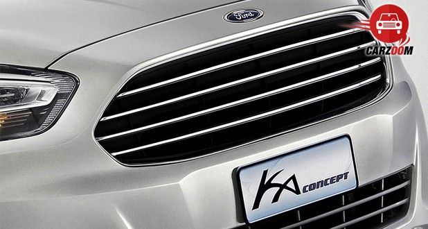 Auto Expo 2014 Ford Ka Concept Exteriors Front View