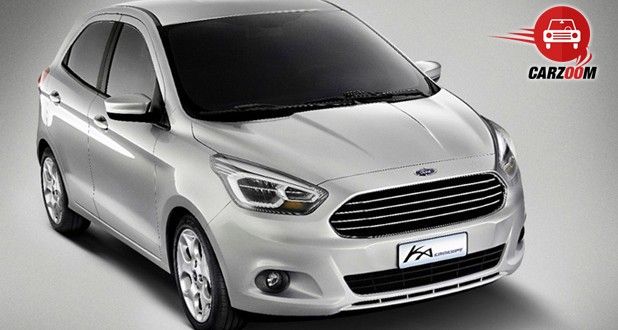Auto Expo 2014 Ford Ka Concept Exteriors Top View
