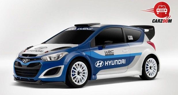 Auto Expo 2014 Hyundai i20 WRC Exteriors Overall