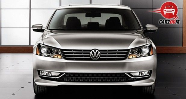 Auto Expo 2014 Volkswagen New Passat Exteriors Front View