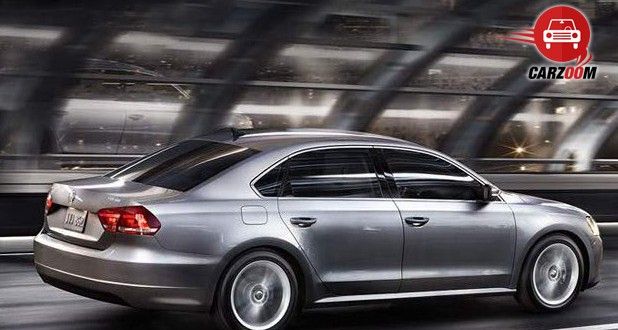 Auto Expo 2014 Volkswagen New Passat Exteriors Side View