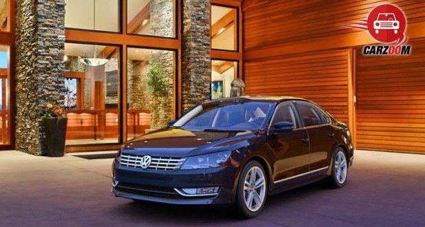 Auto Expo 2014 Volkswagen New Passat Exteriors Top View
