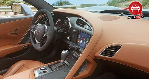 Auto Expo 2014 Chevrolet Corvette Coupe Interiors Dashboard