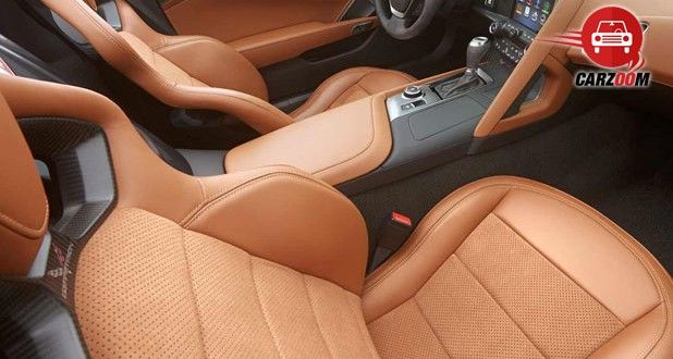 Auto Expo 2014 Chevrolet Corvette Coupe Interiors Seats