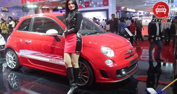 Auto Expo 2014 Fiat Punto Abarth Exteriors Overall