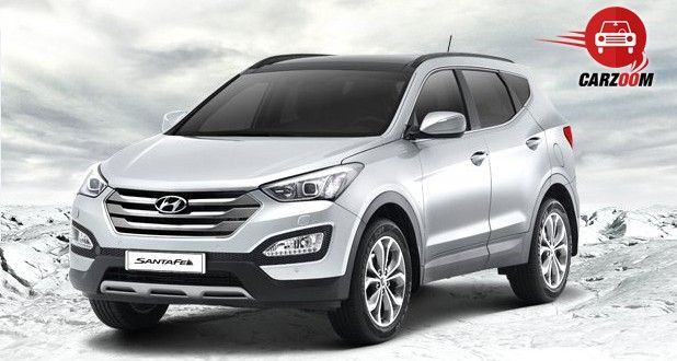 Auto Expo 2014 Hyundai New Santa FE Exteriors Overall