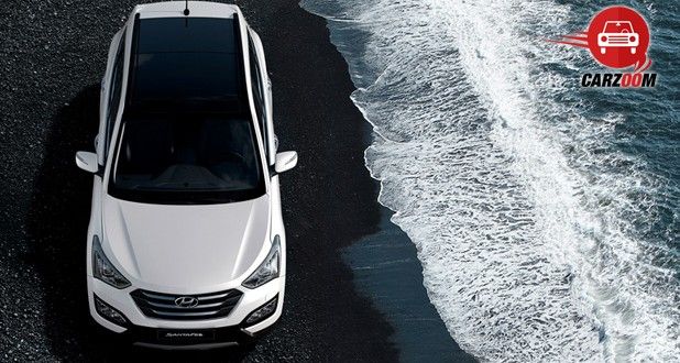 Auto Expo 2014 Hyundai New Santa FE Exteriors Top View