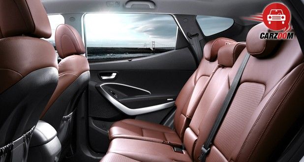 Auto Expo 2014 Hyundai New Santa FE Interiors Seats
