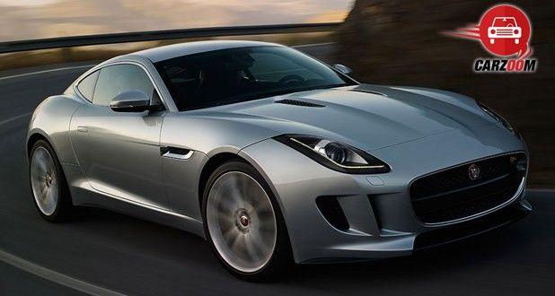 Auto Expo 2014 Jaguar F-Type Coupe Exteriors Front View