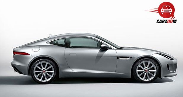 Auto Expo 2014 Jaguar F-Type Coupe Exteriors Side View