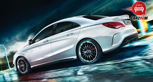 Auto Expo 2014 Mercedes-Benz CLA 45 AMG Exteriors Side View
