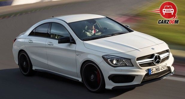 Auto Expo 2014 Mercedes-Benz CLA 45 AMG Exteriors Top View