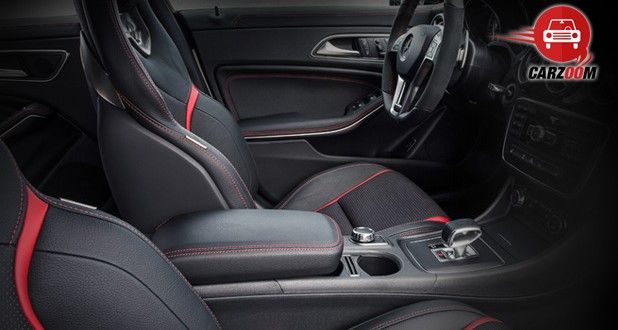 Auto Expo 2014 Mercedes-Benz CLA 45 AMG Interiors Seats