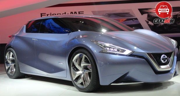 Auto Expo 2014 Nissan Friend-Me Concept Car Exteriors Front View