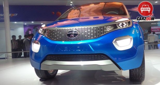 Auto Expo 2014 Tata Nexon Concept Exteriors Front View