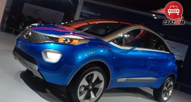Auto Expo 2014 Tata Nexon Concept Exteriors Overall