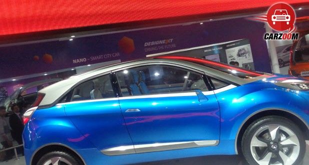 Auto Expo 2014 Tata Nexon Concept Exteriors Side View