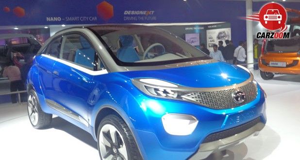 Auto Expo 2014 Tata Nexon Concept Exteriors Top View