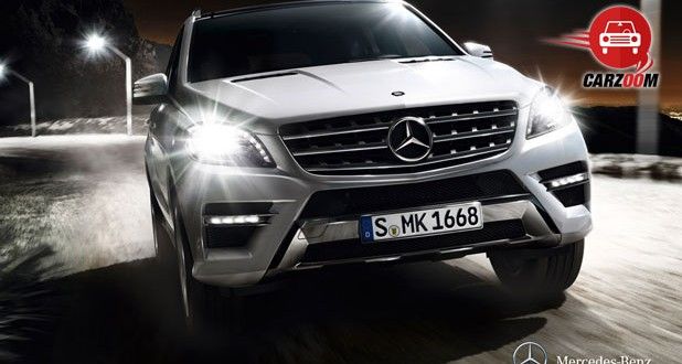 Mercedes-Benz M-Class Exteriors Front View