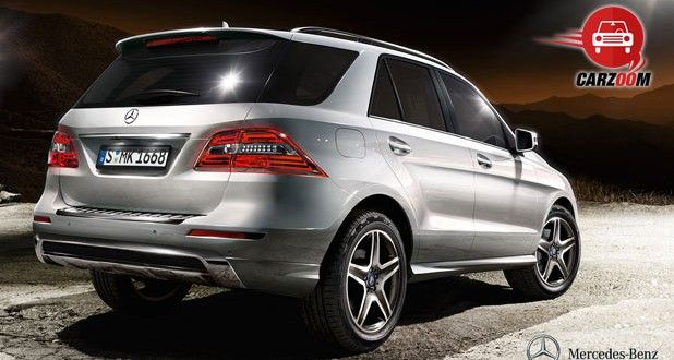 Mercedes-Benz M-Class Exteriors Rear View