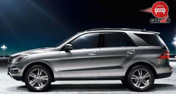 Mercedes-Benz M-Class Exteriors Side View