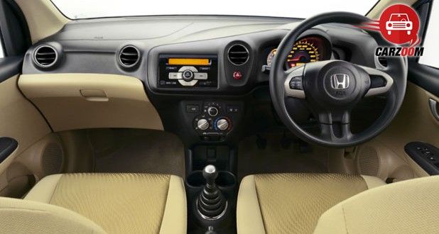 Honda Amaze Interiors Dashboard