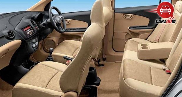 Honda Amaze Interiors Seats