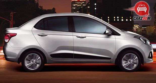 Hyundai Xcent Exteriors Side View
