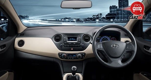 Hyundai Xcent Interiors Dashboard