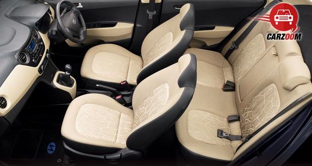 Hyundai Xcent Interiors Seats