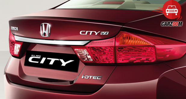 Honda City Rear License Chrome Garnish