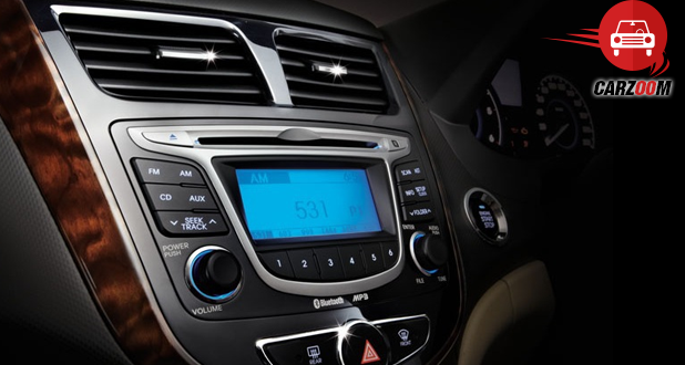 Hyundai Verna Display Screen