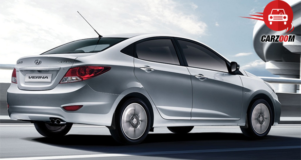 Hyundai Verna Exterior Rear View