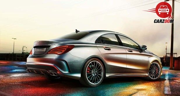 Mercedes Benz CLA 45 AMG Exteriors Back View
