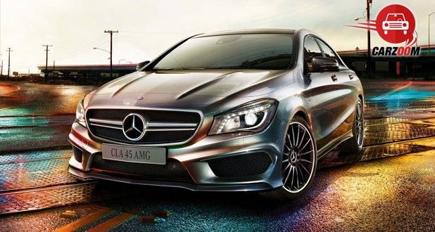 Mercedes Benz CLA 45 AMG Exteriors Front View