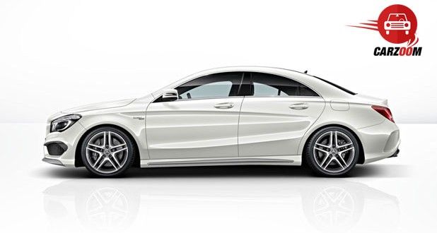 Mercedes Benz CLA 45 AMG Exteriors Side View