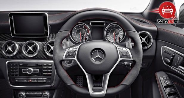 Mercedes Benz CLA 45 AMG Interiors Dashboard