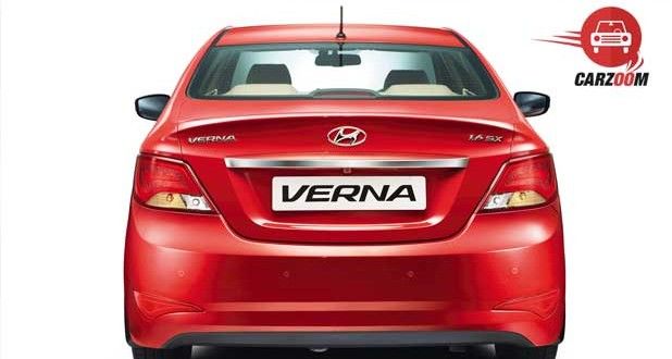 New 4S Fluidic Hyundai Verna Exteriors Back View